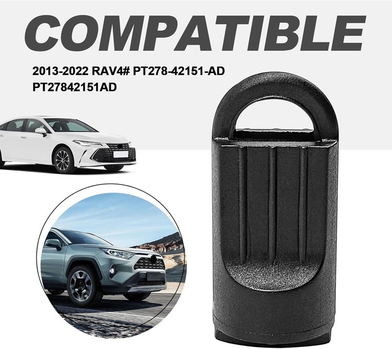 Pleoos Roof Rack Crossbar Key, 2pcs Roof Rack Crossbar Key Clip Compatible with 2013-2022 RAV4# PT278-42151-AD PT27842151AD - Image 4